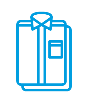 Dostavljamo oprano, opeglano i složeno rublje